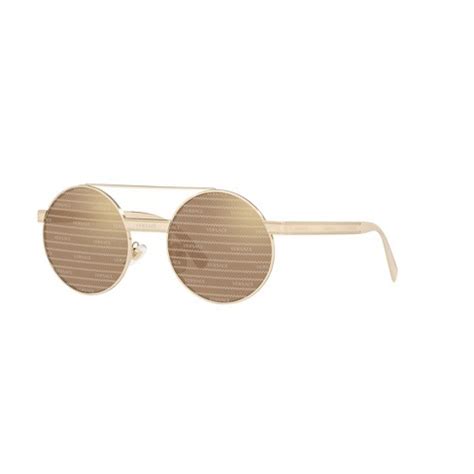 pop chic 52mm round sunglasses versace|Versace Women's Round Sunglasses .